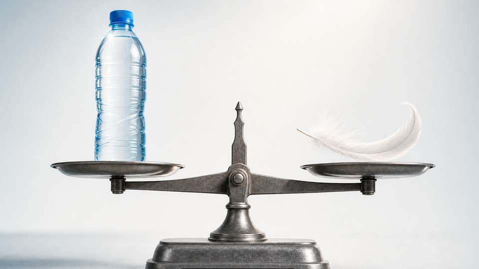 Die 9-g-Flasche reduziert den Materialeinsatz und die Verpackungskosten. Durch Gewichtsreduzierung und Prozessoptimierung konnte das Abfallaufkommen um vier Fünftel gesenkt werden.