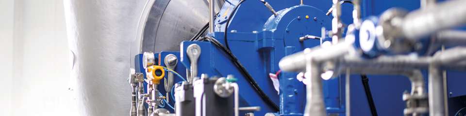 Die Turbokompressoren mit integriertem Getriebe sind eine passende Lösung für Prozessgasanwendungen mit großen Volumenströmen und hohen Drücken.