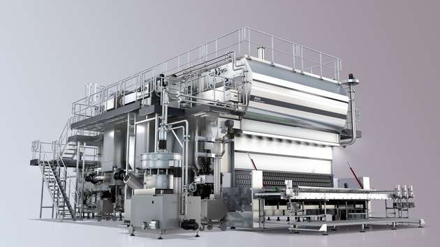 Die Flaschenreinigungsmaschine Innoclean Cascade-D wurde als neue Doppelend-Generation mit Fokus auf Ressourceneffizienz entwickelt.