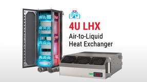 4U LHX, integriert in einen T&M-Schrank.