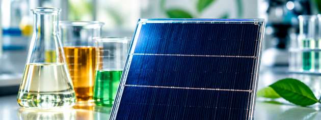 Mithilfe ihres neuen Vorgehens identifizierten die Wissenschaftlerinnen und Wissenschaftler bisher unerschlossene grüne Lösungsmittel – teils essbare Zusatzstoffe – und wiesen deren Eignung für die Herstellung von Perowskit-Solarzellen nach.