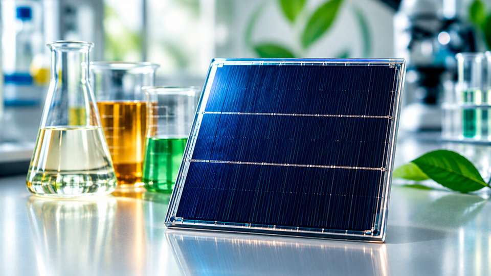 Mithilfe ihres neuen Vorgehens identifizierten die Wissenschaftlerinnen und Wissenschaftler bisher unerschlossene grüne Lösungsmittel – teils essbare Zusatzstoffe – und wiesen deren Eignung für die Herstellung von Perowskit-Solarzellen nach.