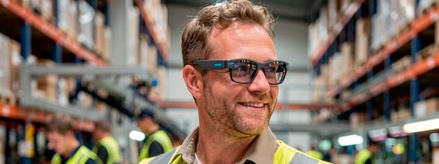Smart Glasses können Arbeitsschritte per Sprache, Foto und Video dokumentieren, während die Mitarbeitenden beide Hände frei haben.