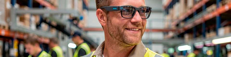 Smart Glasses können Arbeitsschritte per Sprache, Foto und Video dokumentieren, während die Mitarbeitenden beide Hände frei haben.
