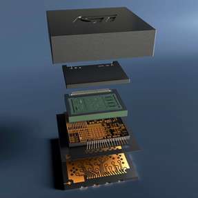 Der IIS3DWB10IS erfasst Vibrationen bis 200 g und ab 10 kHz. Die integrierte ISPU 2.0 ermöglicht Signalverarbeitung und KI-Inferenz direkt am Sensor.