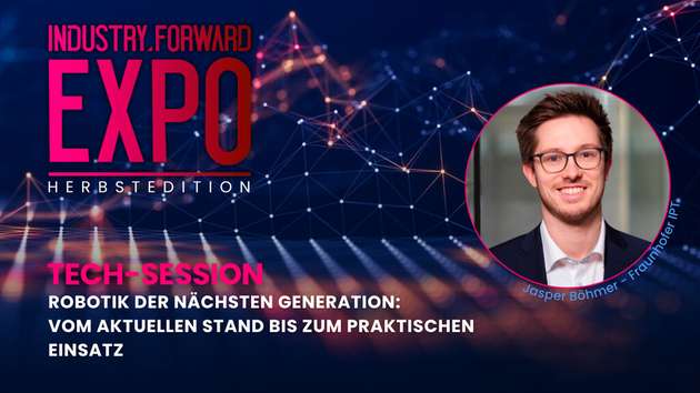 Jasper Böhmer ist Speaker auf der INDUSTRY.forward EXPO.