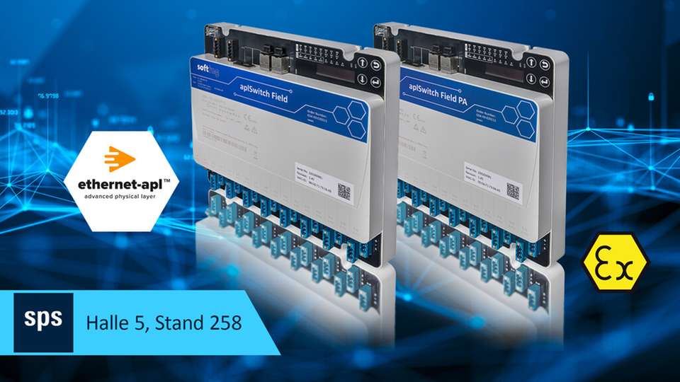 AplSwitch Field und aplSwitch Field PA: Ethernet-APL-Infrastruktur für Neuanlagen und schrittweise Modernisierung.