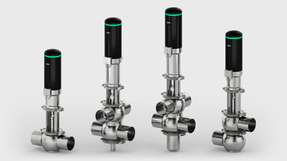 GEA Hydract-Ventile mit wasserhydraulischen Antrieben für hygienische Prozessregelung in der Getränkeindustrie.