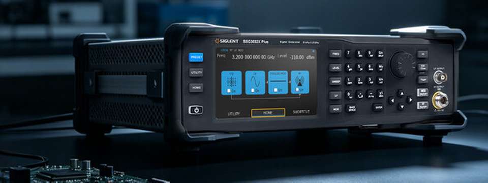 Siglent stellt die HF-Signalgeneratoren der Serie SSG3000X Plus vor.