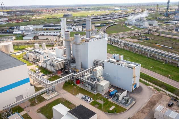 Chemiestandort Leuna: Gas- und Dampfturbinenwerk 2 (GuD 2).