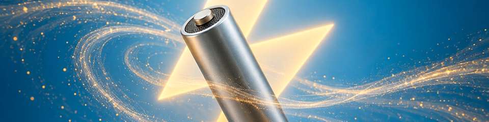 Eine Zink-Luft-Batterie nutzt den Sauerstoff aus der Umgebungsluft. 