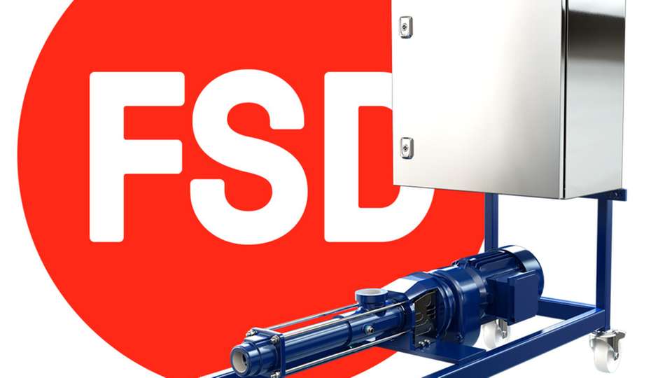 Das mobile FlexSkid von Seepex kombiniert Exzenterschneckenpumpe, Steuerung und Skid in einer standardisierten Komplettlösung.