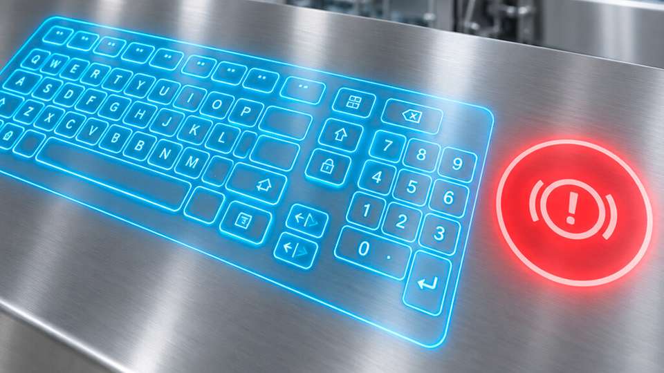 Virtuelle Bedienelemente schaffen eine neue Ebene der Flexibilität, da mit ihnen dieselbe Oberfläche abhängig vom Prozess unterschiedliche Funktionen darstellen kann.