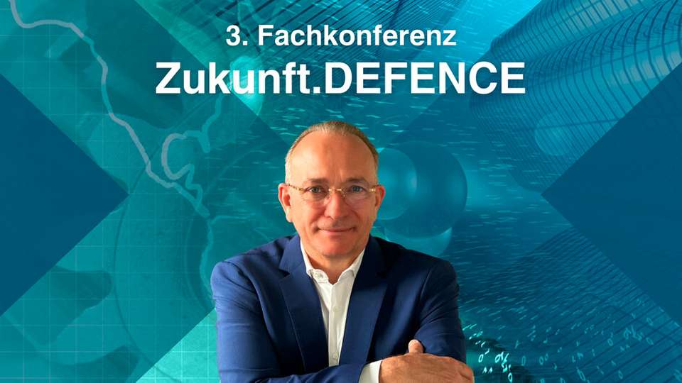 Michael Wellenzohn von HD Advanced Technologies spricht auf der Fachkonferenz Zukunft.DEFENCE darüber, wie das Unternehmen seine Industriekompetenz in den Verteidigungssektor einbringt. 