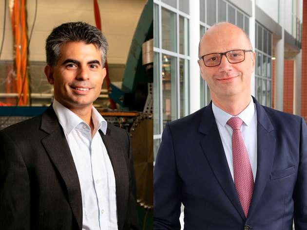 Gemeinsame Leitung des neuen Zentrums: Carlos Paz-Soldan (links) und Thomas Klinger (rechts).