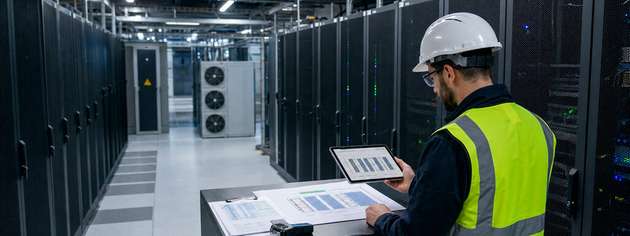 Der Bau neuer Rechenzentren erfodert Planung und Transparenz auf allen Ebenen. Ein digitaler Zwilling hilft, Risiken zu minimieren und den Überblick zu behalten.