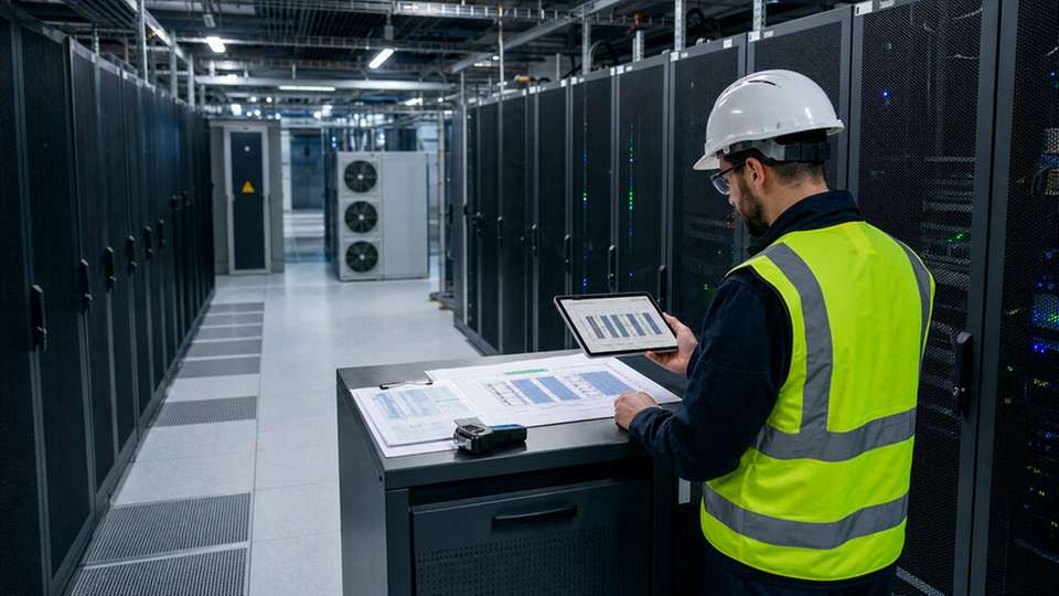 Der Bau neuer Rechenzentren erfodert Planung und Transparenz auf allen Ebenen. Ein digitaler Zwilling hilft, Risiken zu minimieren und den Überblick zu behalten.