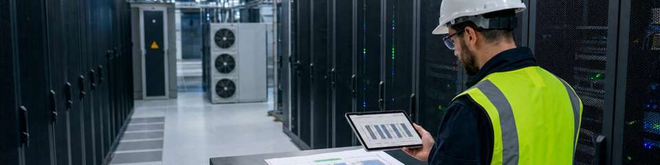 Der Bau neuer Rechenzentren erfodert Planung und Transparenz auf allen Ebenen. Ein digitaler Zwilling hilft, Risiken zu minimieren und den Überblick zu behalten.
