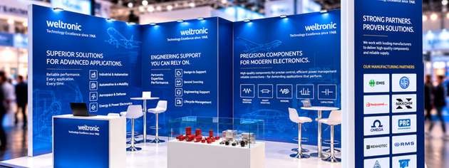 Weltronic auf der Electronica 2026.