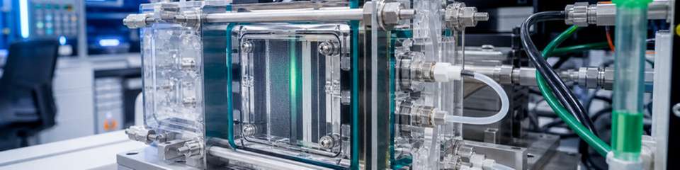Eine CO2-Elektrolysezelle soll Kohlendioxid direkt in Ethylen und weitere chemische Grundstoffe umwandeln. Forschungsprojekte arbeiten daran, die Technologie effizienter, langlebiger und für größere Anlagen nutzbar zu machen.