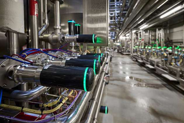 Hydract-Ventile im laufenden Betrieb bei Carlsberg in Fredericia.