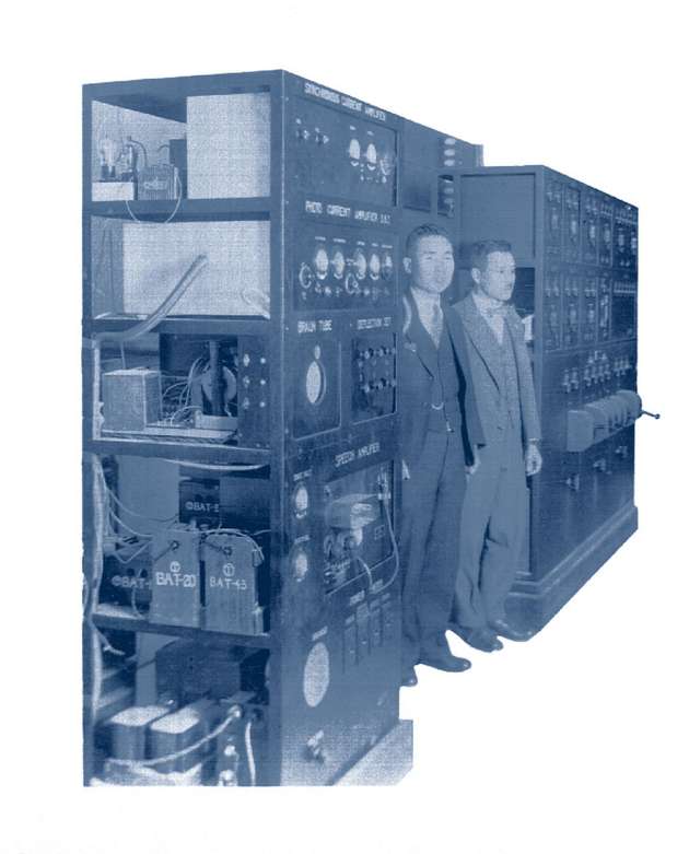 1933 - Auf Wunsch des japanischen Fernsehpioniers Kenjiro Takayanagi realisiert Anritsu eine Sendeanlage. 