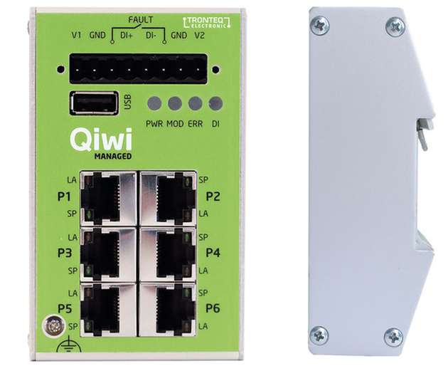Der Switch Qiwi Lite ist für den Einstieg in die Welt der Managed-Switche gedacht.