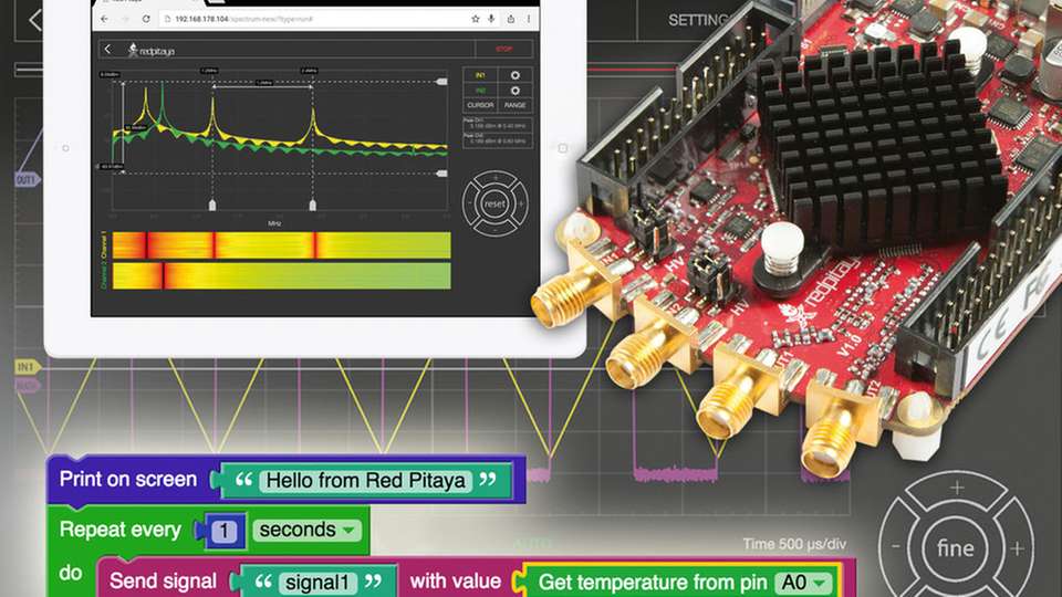 Der Germeringer Messtechnik-Spezialist Alldaq stellt mit den Oszilloskop- und Spektrumanalysator-Apps für Profis die nächste Evolutionsstufe des Red-Pitaya-Ökosystems vor.