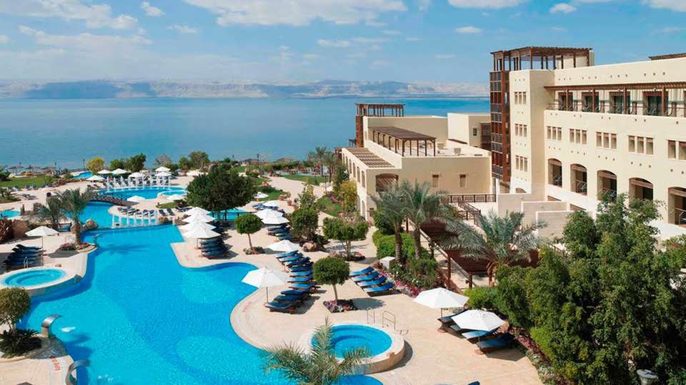 Hotel im Königreich Jordanien: Im Marriott Dead Sea läuft bald alles mit Solarenergie.
