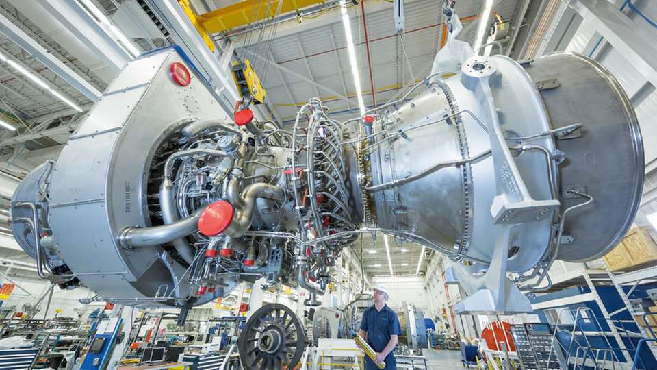 Aero-derivative Gasturbine: Siemens wartet zukünftig die im Dolphin-Gas-Projekt in Katar eingesetzten Industrial Trent 60-Gasturbinen.