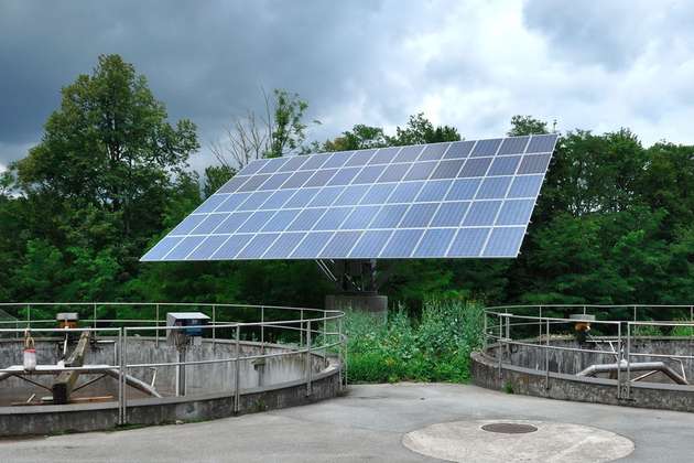 Die Photovoltaik-Anlagen der Gemeinde werden ebenfalls in die zentrale Steuerungslösung integriert.