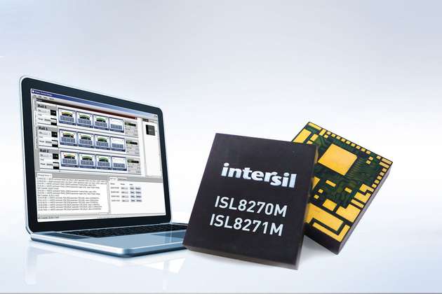 Die Stromversorgungsmodule ISL8270M/71M verringern die Design-Komplexität und beschleunigen die Markteinführung neuer Produkte.