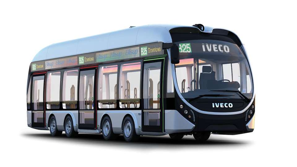 Elektrischer Stadtbus zum Nachladen Mehr Komfort: Der Ellisup bietet einen niedrigen barrierefreien Einstieg sowie ein Maximum an Sitz- und Stehplätzen.