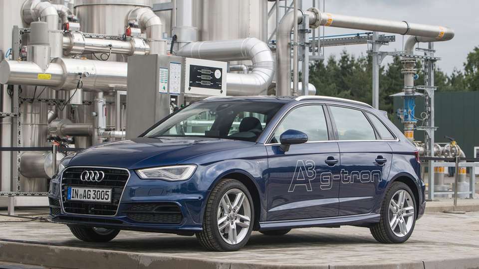Audi A3 g-tron: Mobilität mit synthetischem Methan aus Power-to-Gas