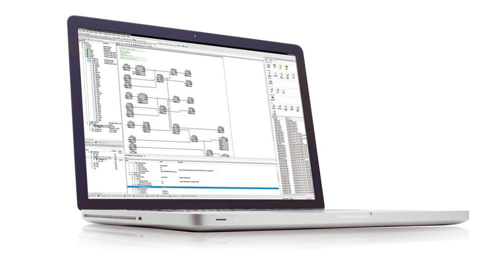 Die Programmierung der FPGAs erfolgt im Funktionsblock-Editor der Automatisierungs-Software Automation Studio.