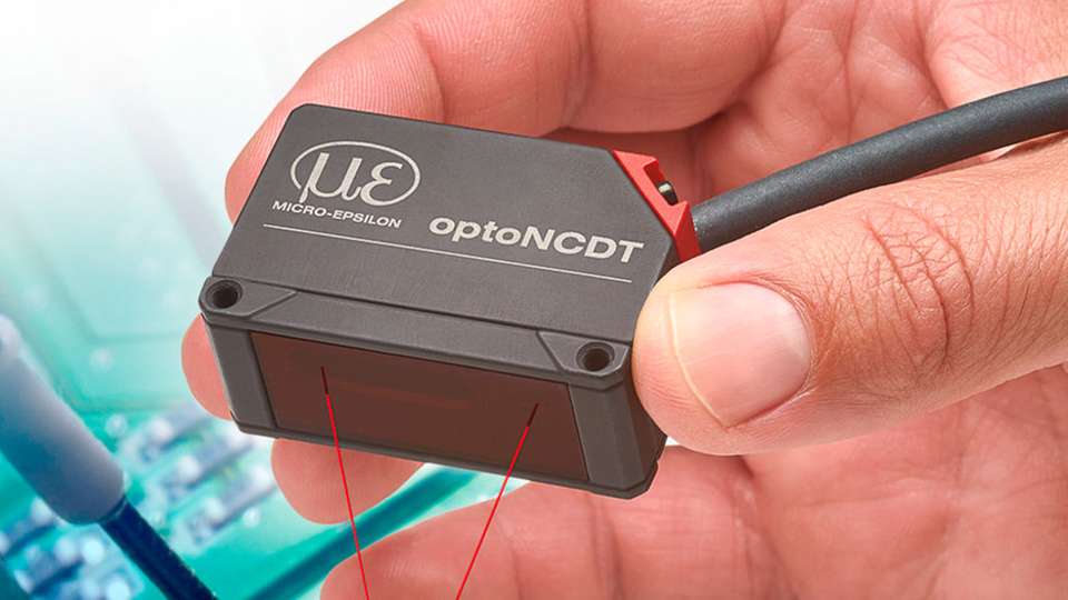 Die komplette Elektronik zur Signalaufbereitung und -verarbeitung ist im kompakten Sensorgehäuse untergebracht. 