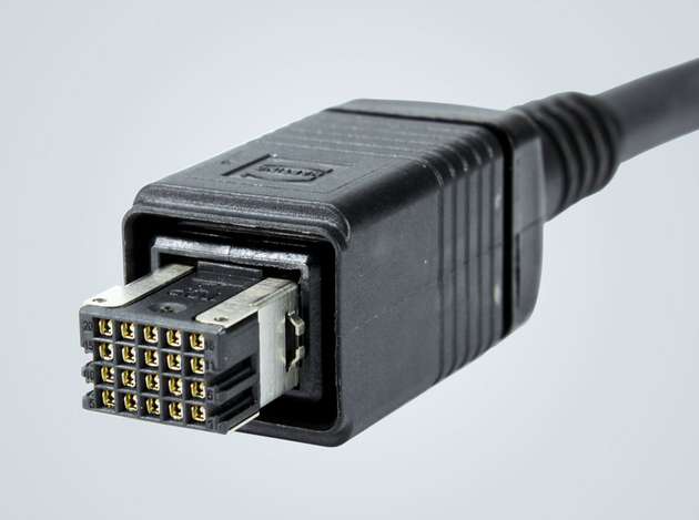 Das neue preLink-RJ45-Modul für bekannte Han-3A-Industriesteckverbinder.