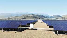 Die Photovoltaik-Anlage im spanischen Saragossa verfügt über ein Monitoring-­System, das Daten herstellerunabhängig erfasst und analysiert.