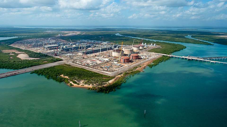  LNG-Projekt Ichthys: Onshore-Anlage