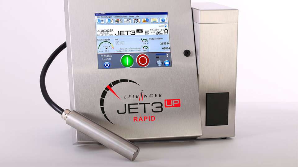 Der neue Leibinger JET3up RAPID wurde für die High-Speed-Bedruckung von Kabeln entwickelt.