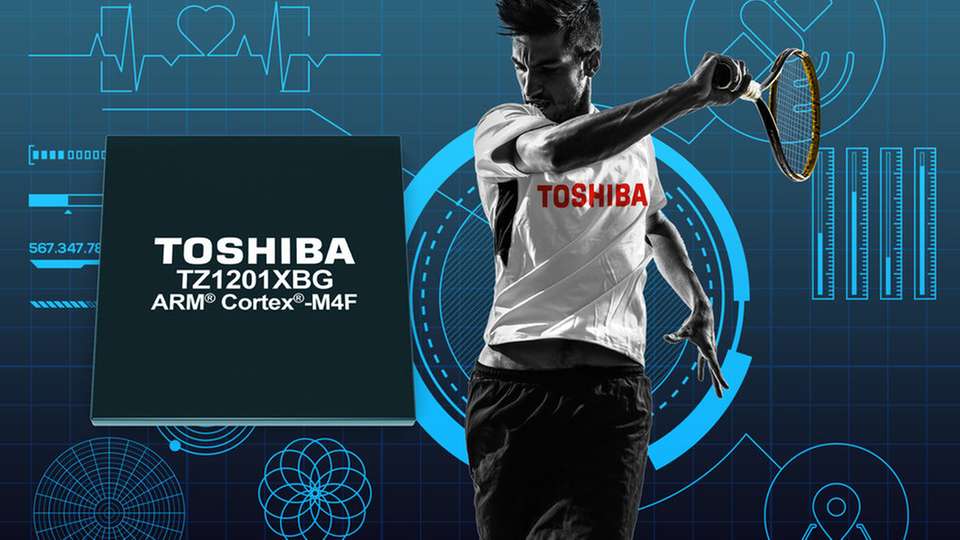 Toshibas neuer Applikationsprozessor soll die Entwicklung stromsparender Wearable-Designs vereinfachen.