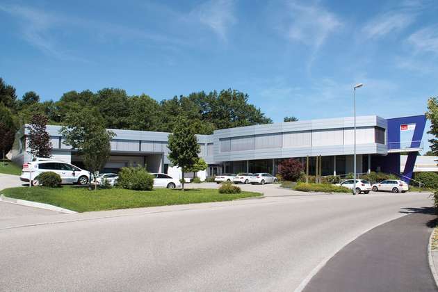 Das Firmengebäude von Datatec am Stammsitz in Reutlingen