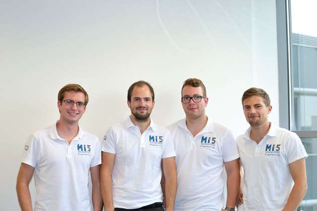 Der Kern des Mi5 von links: Markus Händel, Oliver Wangler, Michael Gerigk, Thomas Frei