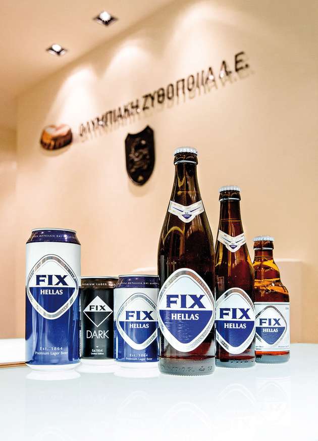 Mit der Biermarke Fix realisierte die Olympic Brauerei 2013 bereits Absätze von 400.000 Hektoliter.