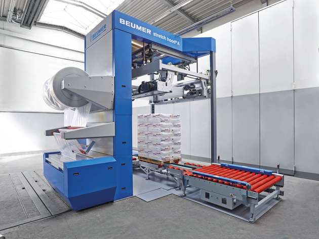 Der neue Beumer Stretch Hood A verspricht eine einfache, intuitive und sichere Bedienung.