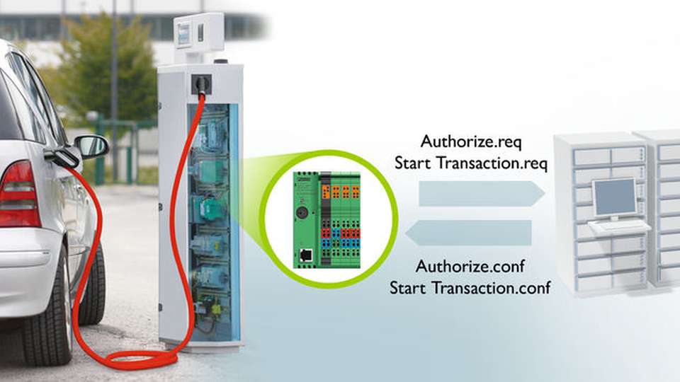 Autorisierung: Die Datenanbindung an ein Backend-System erfolgt über das Open Charge Point Protocol OCPP. Die Ladepunkte lassen sich dabei lokal überwachen. 