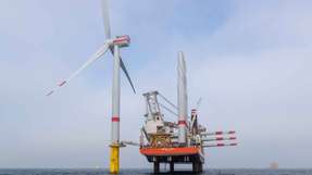 Voraussichtlich Ende 2019 werden die insgesamt 87 Windkraftanlagen mit 609 Megawatt installierter Leistung ans Netz gehen und so viel Energie produzieren, wie ein modernes Gaskraftwerk. 