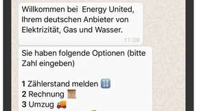 Mit WhatsEnergy können Zählerstände einfach über WhatsApp erfasst werden.