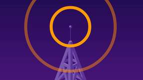 Mit der Funkwellen-Technik lässt sich ein ganzes System überwachen: Dazu dienen zwei Antennen, ein Sender und ein Empfänger.
