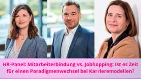 Im HR-Panel klären Experten, wie man mit dem Fachkräftemangel besser zurecht kommt, vor allem im Hinblick auf den zunehmenden Trend des Jobhoppings.